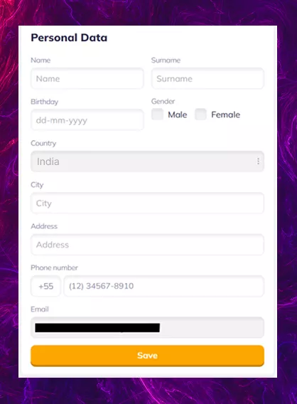 Your Valor Bet Account